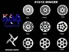 #12/10 Mincer plate or Mincer Knife, Home Butchers