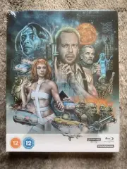 The Fifth Element 4K UHD Bluray Zavvi Exclusive Steelbook OOP Rare Region B