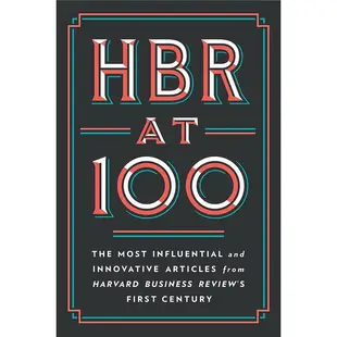 HBR at 100: The Most Influential and Innovative Articles from Harvard Business Review's First Century eslite誠品