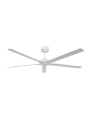 Monza 152cm DC Fan in White