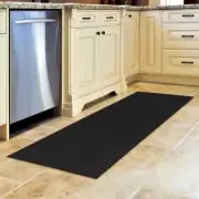 Machine Washable Modern Solid Design Non-Slip Rubberback 2x5 Traditional Runner