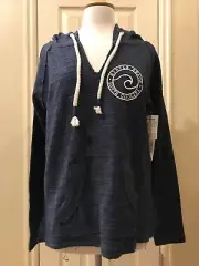 Ocean Drive Hoodie Sweatshirt Myrtle Beach Blue New Tags Large