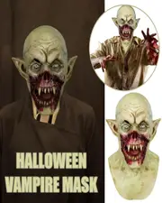 Vampire Zombie Halloween Costume Mask