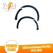 For Ford Ranger PX1 PX2 2012-2018 Slim Fender Flares Matte Black Trim Front 4PCS