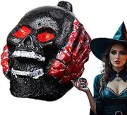 Aztec Death Whistle - Strange Sound Spoof Scream Whistle | Handcrafted Demonn Skull | Screaming Skull Suitable for Outdoor Adventures, Survival Training, or Even Meditation
