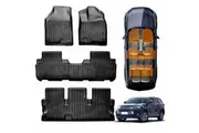 3D Floor Mats Boot Liner Set for Toyota Kluger 2014-2021 All Weather Heavy Duty Cargo Car Trunk Luggage Tray
