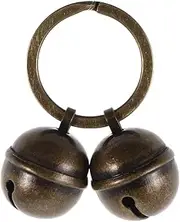 Abaodam 1 Set Hanging Pet Collar Bells Metal Bells for Cats Dogs Compact and Stylish Pet Accessories Durable Reliable Safety Enhancement