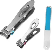 Minkissy Nail Clippers Set Large Small Nail Clippers Professional Manicure Tool