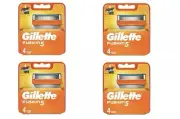 Gillette Fusion 5 Razor Blade Refills, 16 Cartridges 4x4