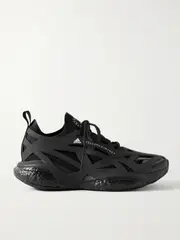 [adidas by Stella McCartney] adidas by Stella McCartney - Solarglide Primeknit And Rubber Sneakers - Black - UK 7.5 UK 7.5 Black