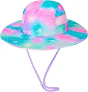 Kids Sun Hat for Toddler Girls Unicorn Bucket Hats UV Protection Summer Hat for