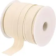 uxcell 3/4 Inch Single Fold Bias Tape Cotton Continuous Bulk Bias Tape for Sewing, Seaming Quilting Hemming Binding Crafts (Khaki 25 Yards)
