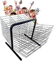 Drying Racks,20-Story Child Art Drying Rack,Art Studio School Studio Easel Oiling Board,A3,8K Paper Work Drying and Display Office Storage Rack/20 Floors