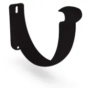 QLD NEW Stratco Half Round Gutter External Cast Bracket Ebony