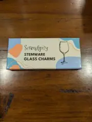 Serendipity Paris Themed Wine Glass Charms