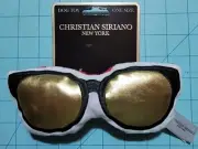 Christian Siriano Brand: Sunglasses Shaped Soft Dog Toy - Brand New & Free Ship