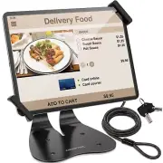 AboveTEK Anti-Theft iPad Stand 7-13” Lock Mount 360° Swivel w/ Security Cord Key