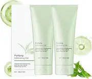 Quarxery Purifying Exfoliating Gel-Face Exfoliator Scrub, Gentle Exfoliating Gel for Face Facial,Facial Exfoliator Cleanser, Moisturizing, Gentle (2PCS)