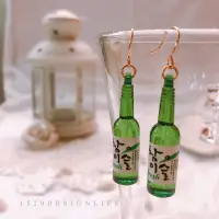 在飛比找蝦皮購物優惠-『現貨』韓系設計 飾品 韓國 小燒酒夜晚 垂墜 耳環