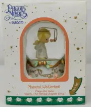 Precious Moments "Hark, The Herald Angels Sing" Musical Waterball 2001 Enesco