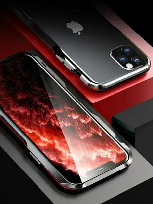 適用于蘋果iPhone 11 pro max手機殼金屬邊框蘋果x保護套xr手機套xs金屬殼ix硬殼6s簡約7 plus防摔11全包i8