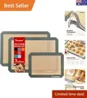 Temperature Resistant Silicone Baking Mats: Ideal for Cookies, Macarons & More