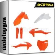 acerbis x-power engine protector orange white gas gas mc-e 5 2023 23 2024 24