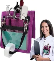 Nursing Fanny Pack | Nurse Fanny Pack with Tape Holder - Utility Multi-Compartment Waist Bag Pocket Small Tool Belt for Work & Bandage