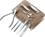 FOMIYES 1 Set Nail Set Nail Art Tool Travel Nail Clippers Travel Nail Kit Manicure Kit Nail Scissors Grooming Kit Professional Nail Clippers Kit De Manicura Manicure Tools Stainless Steel