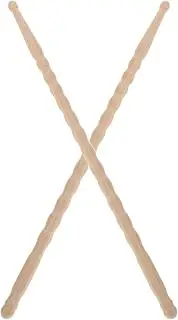 VICASKY 1 Pair Bamboo Drumsticks for Drum Set Non-slip Wooden Drumsticks with Gourd Shape Rhythm Sticks for Rock Band Jazz Percussion Instruments