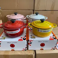 在飛比找蝦皮購物優惠-Mickey Le Creuset 鑄鐵鍋 18cm