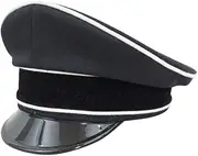 [militaryharbor] WW2 German Allgemeine Elite General officer black Gabardine Visor cap II