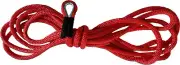 Double Braid Anchor Line - 3/8" X 100' - RED / USA Made / Non-Fading - UV Coated
