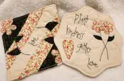 Handmade Set Of 2 Mug Rugs, (Coasters)