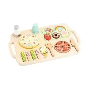 Pretend Play Food Set Preschool Cutting Play Food Toy Handcraft Gift Crafts