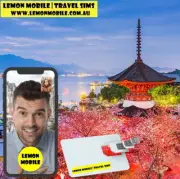 Lemon Mobile Japan Travel SIM Card Unlimited Data Plans Network Roaming SIMs