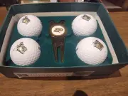 PURDUE LOGO GOLF BALLS and DIVOT REPAIR TOOL