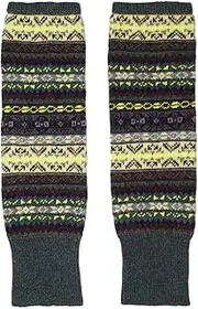 [Chiclinco] Women Bohemian Knit Long Leg Warmers Over Knee Ankle Warmer Cover Boot Cuffs