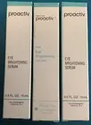 Lot of 3 Proactiv Eye Brightening Serum Dark Circles Puffiness Moisturize .5 oz