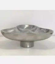Georg Jensen Helle Damkjær Karim Rashid Karim dish fruit bowl stainless As New
