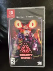 New Sealed Five Nights At Freddy's Security Breach Nintendo Switch Game