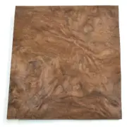 Walnut Burl Raw Wood Veneer Sheet 10 x 10.5 inches 1/42nd thick 4671-85