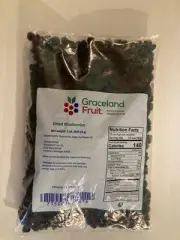 Graceland Fruit dried blueberries 2 lb fat free cholesterol free