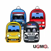 在飛比找momo購物網優惠-【UnMe】車車樂園後背包XS(汽車/巴士/變形金剛/警車)