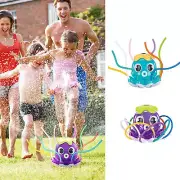 Water Sprinkler Octopus Spray Sprinkler With Wiggle Tubes Kid Sprinkler Toy