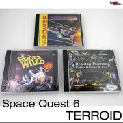 Dos Windows 95 98 Games Space Quest 6 Roger Wilco Terroid Themes Desktop