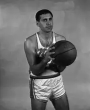 Al Bianchi Of The Syracuse Nationals Poses 1960S Old Basketball Photo 3
