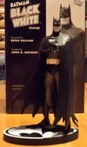 Batman Black & White By Brian Bolland 7" Statue #5483/6500 DC Direct