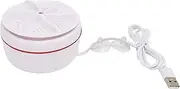 RIZGHWOY MINI PORTABLE TURBO WASHERS WITH A HIGH POWER MOTOR FOR EFFECTIVE CLEANING FOR STUDENT BODIES STUDIES (USB Powered with Blue Light)