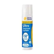 * Cancer Council Ultra Sunscreen Lip Balm SPF 50+ 4g